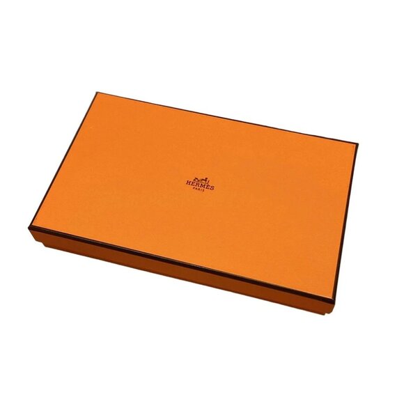 Auth HERMES Rodeo Charm MM Blue Bordeaux Orange Agneau Milo Unconfirmed - Picture 6 of 6